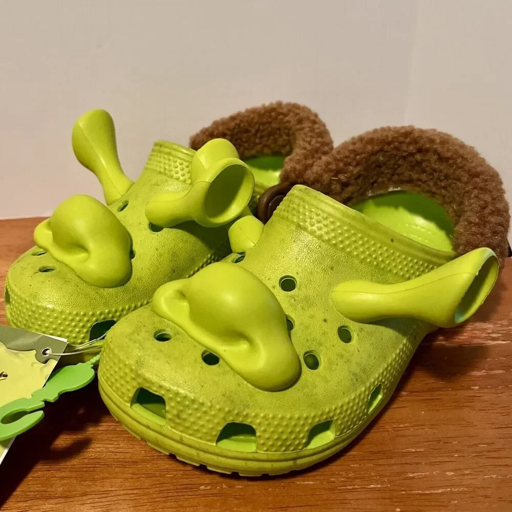 Crocs‎ Classic Clog Dreamworks Shrek Kids Lime Punch C11 Rare Limited 209378-3TX